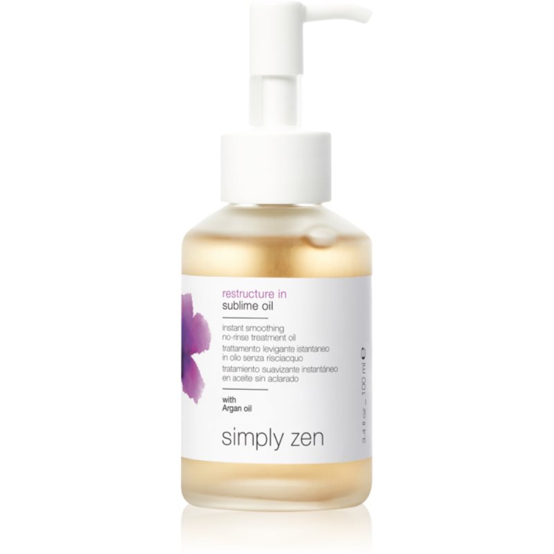 Simply Zen Restructure In ulei de netezire pentru păr uscat și deteriorat 100 ml