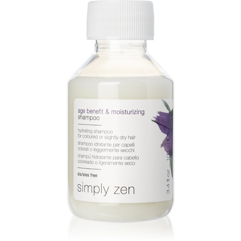 Simply Zen Age Benefit & Moisturizing moisturising shampoo for colour-treated hair 100 ml

