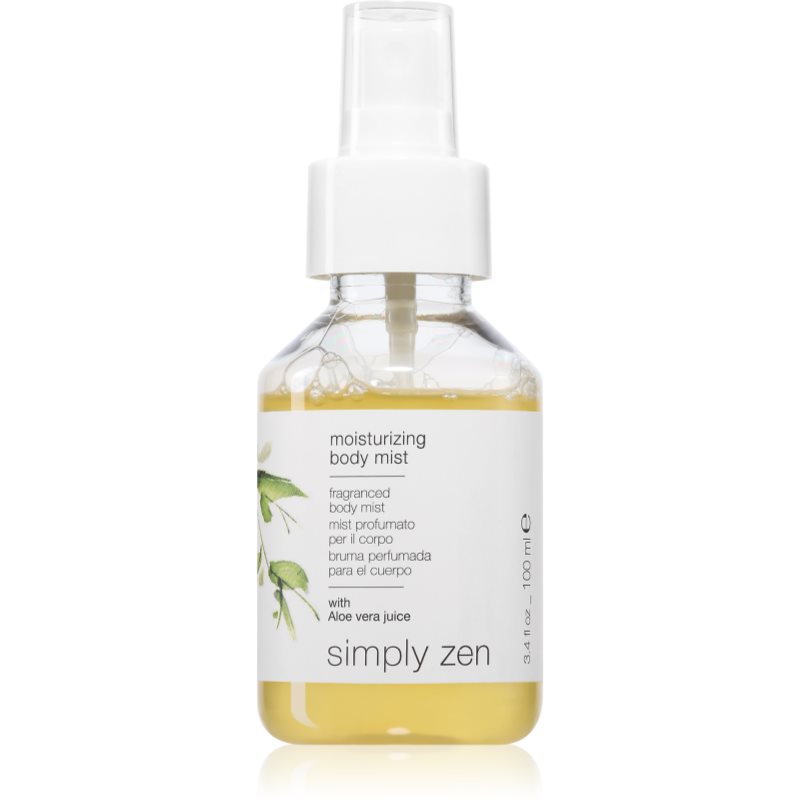 Simply Zen Sensorials vlažilna meglica za telo aloe vera 100 ml