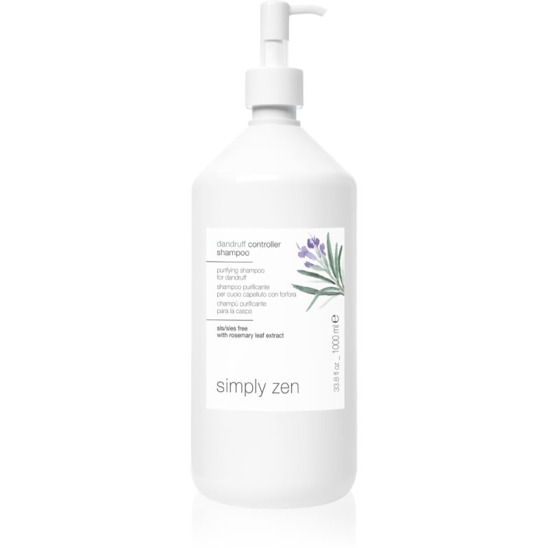 Simply zen dandruff controller shampoo tisztító sampon korpásodás ellen 1000 ml