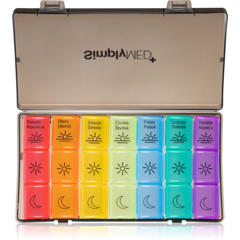 SimplyMED Dávkovač léků 21003 Collection týždenný dávkovač na lieky 1 ks kúpite na Notino.sk