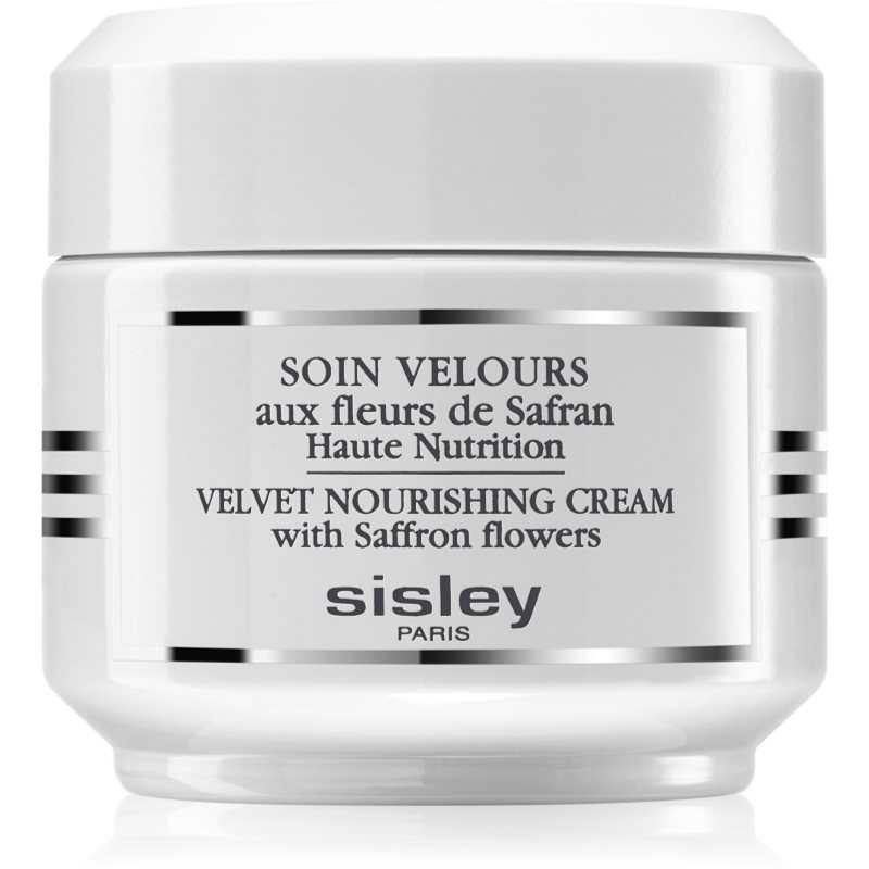Sisley Velvet Nourishing Cream With Saffron Flowers зволожуючий крем для сухої та чутливої шкіри 50 мл