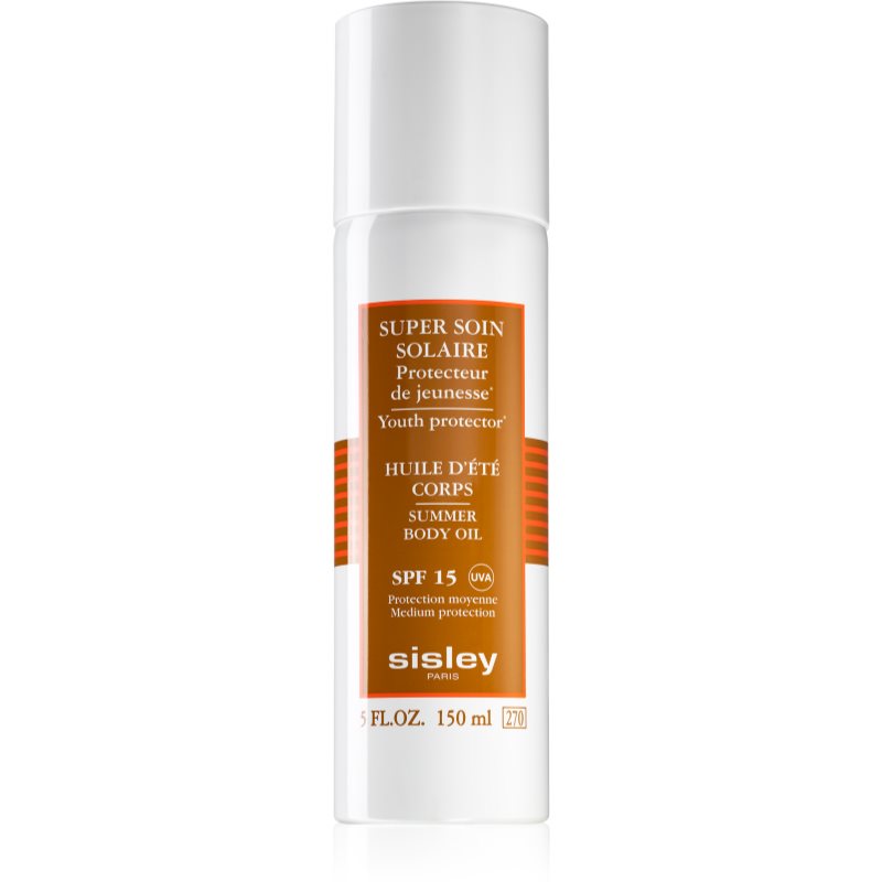 Sisley Super Soin Solaire олио за тяло за тен SPF 15 150 мл.