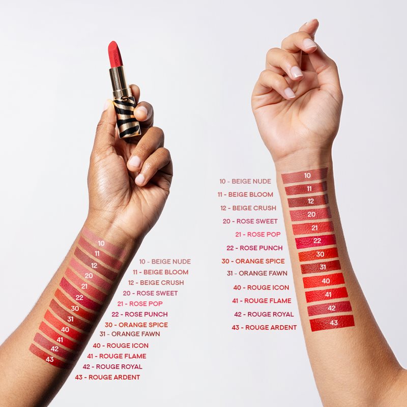 Sisley Phyto Rouge Velvet luxusní pečující rtěnka s matným efektem odstín 21 Rose Pop 3 g (obrázek 6)