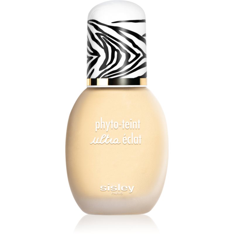Sisley Phyto-Teint Ultra Eclat dlhotrvajúci tekutý make-up pre rozjasnenie pleti odtieň 0W Porcelaine 30 ml