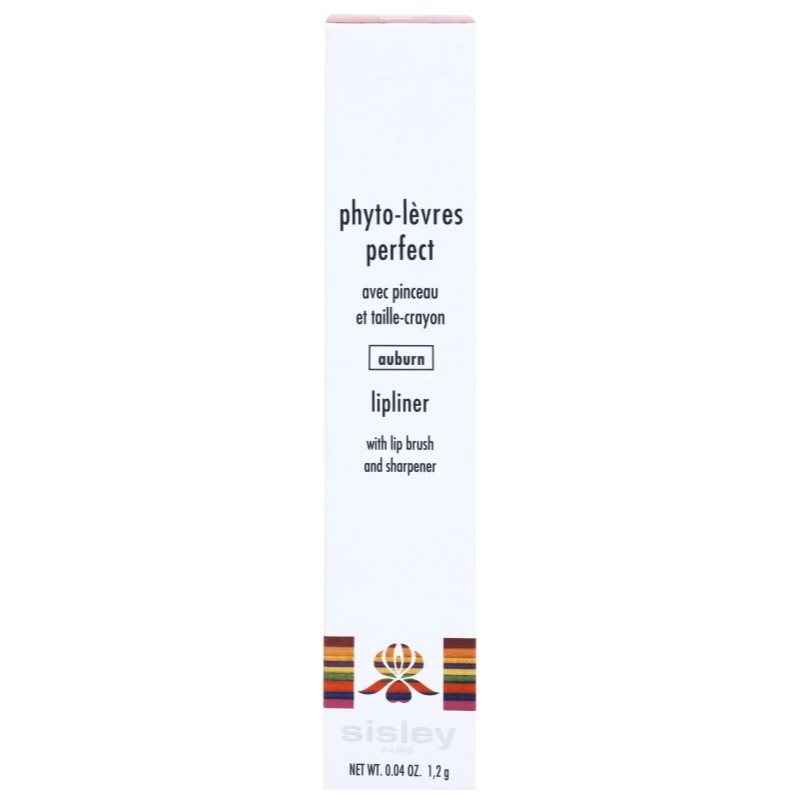 Sisley Phyto-Lip Liner контурний олівець для губ з точилкою відтінок 10 Perfect Auburn 1.2 гр