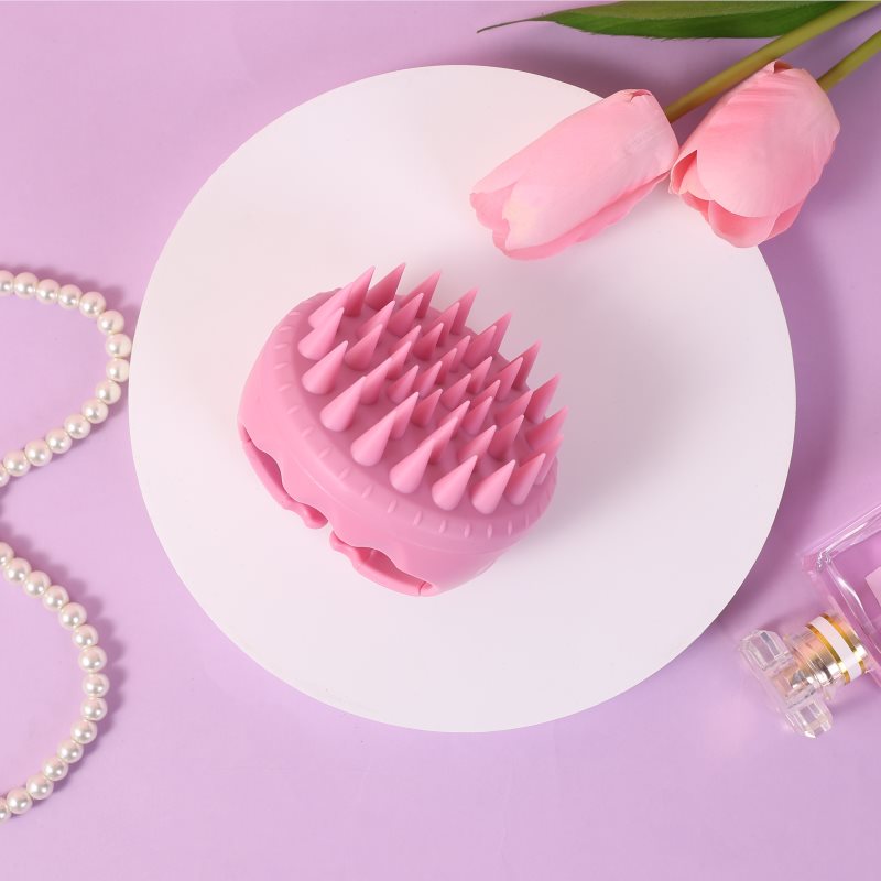 Sister Young Aura Shampoo Brush die Massagebürste für Haare und Kopfhaut Pink 1 St. (Bild 3)
