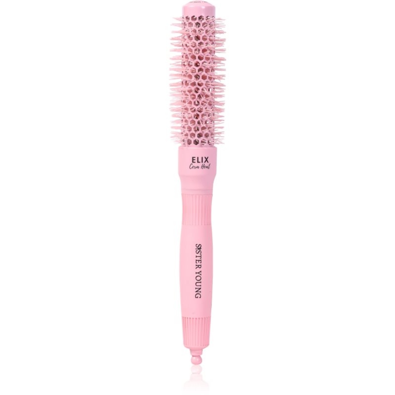 Sister Young ELIX Round Brush Cera Heat Pink Runde Haarbürste 25mm 1 St.