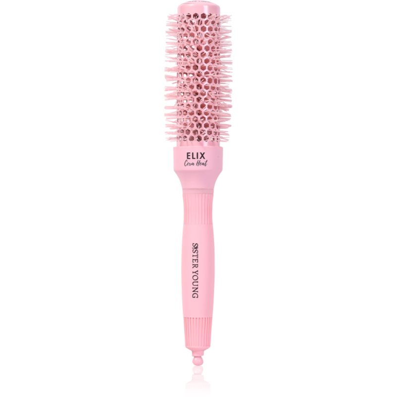 Sister Young ELIX Round Brush Cera Heat Pink Runde Haarbürste 32mm 1 St.