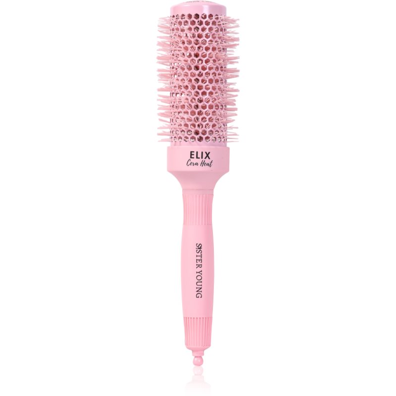 Sister Young ELIX Round Brush Cera Heat Pink perie rotundă pentru păr 43mm 1 buc