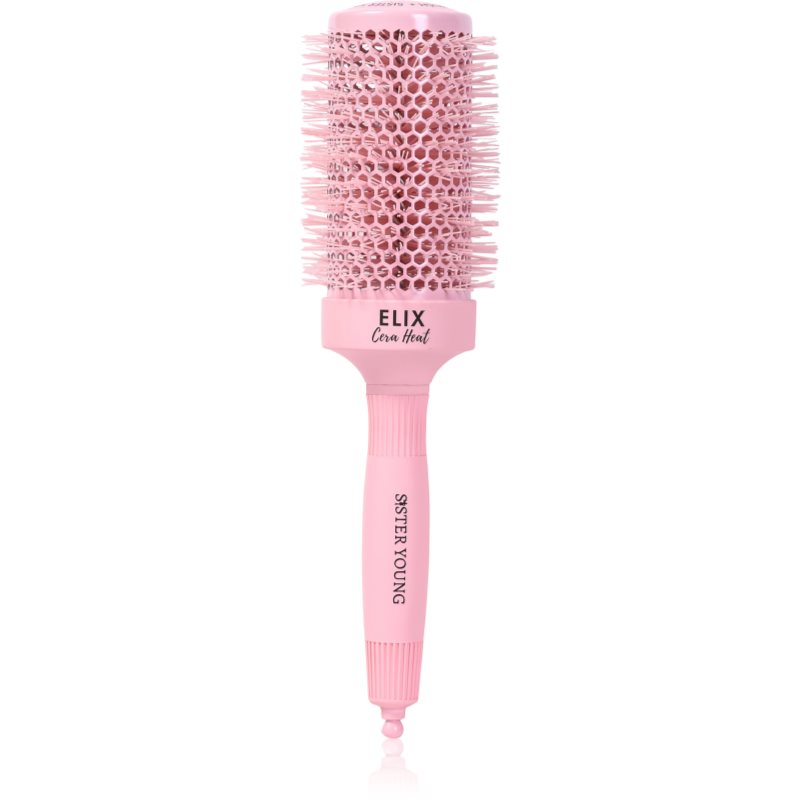 Sister Young ELIX Round Brush Cera Heat Pink Runde Haarbürste 53mm 1 St.