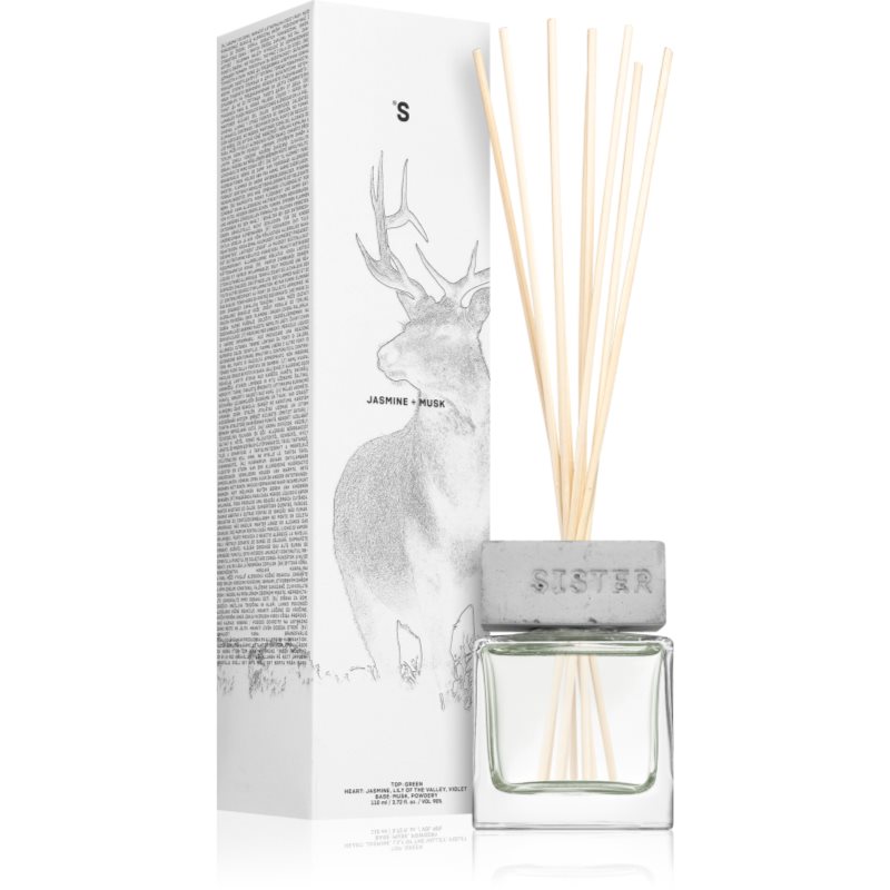 Sister's Aroma Jasmine + Musk Diffuseur D'huiles Essentielles 110 Ml