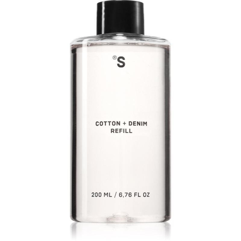 Sister's Aroma Cotton + Denim Aroma diffúzor töltet The refill comes with 5 wooden sticks. 200 ml akciós termékkép 1