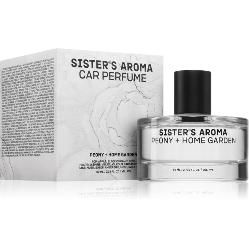 Thumbnail - Sister's Aroma Car Perfume Peony + Home Garden Autoduft 60 ml