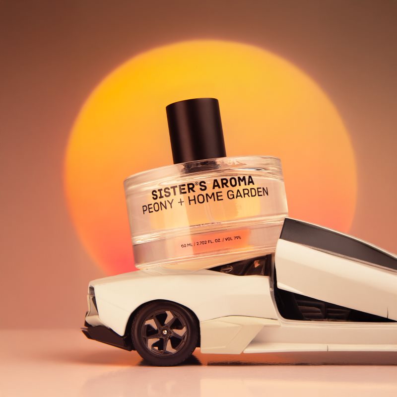 Sister's Aroma Car Perfume Peony + Home Garden vôňa do auta 60 ml (obrázok 5)