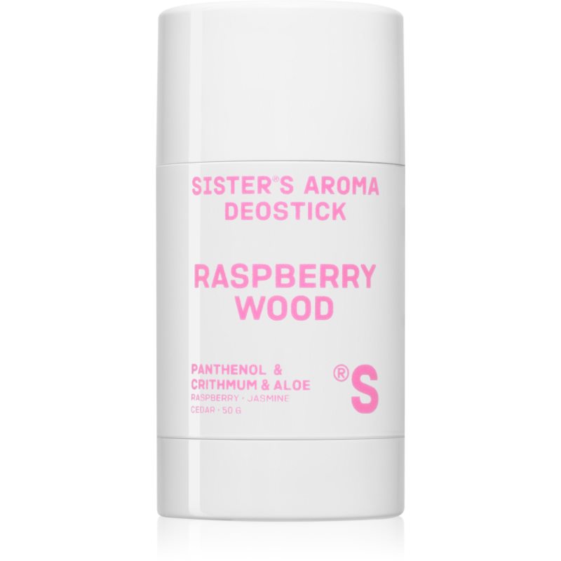 Sister's Aroma Wood Deostick tuhý deodorant proti zápachu a pocení 50 g