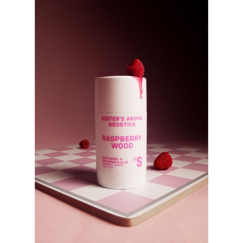 Sister's Aroma Wood Deostick tuhý dezodorant proti zápachu a poteniu 50 g (obrázok 3)