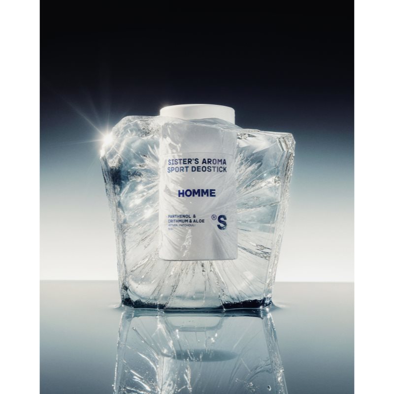 Sister's Aroma Homme Sport Deostick tuhý dezodorant proti zápachu a poteniu pre mužov 50 g (obrázok 3)