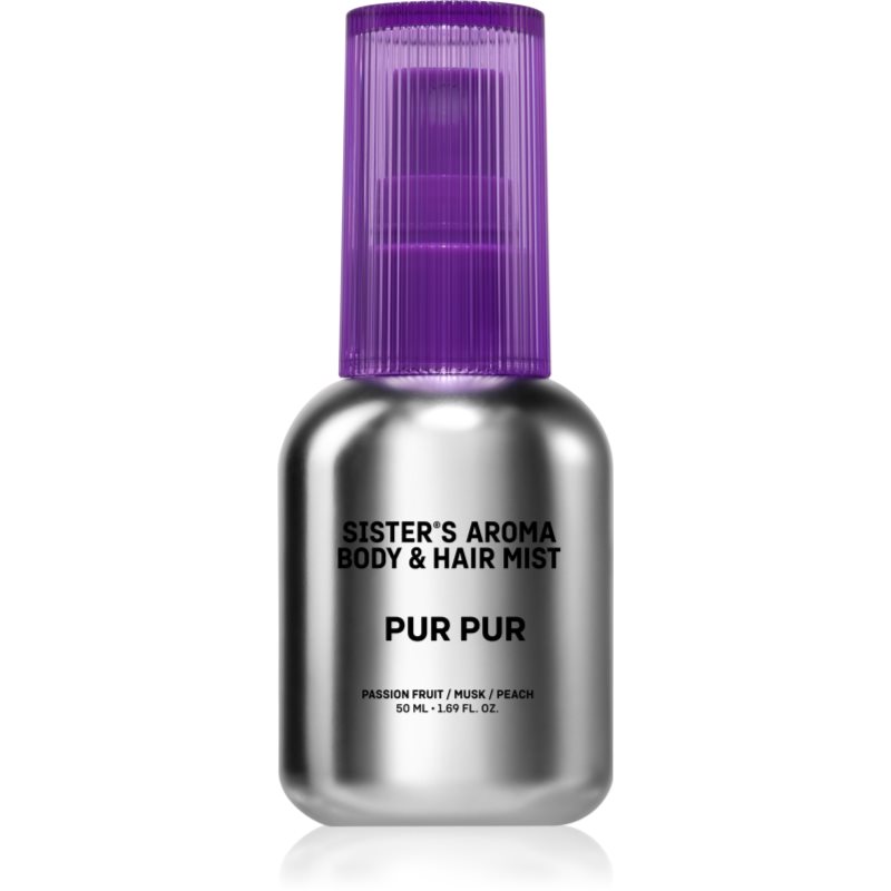 Sister's Aroma Pur Pur parfumovaná hmla na telo a vlasy pre ženy 50 ml