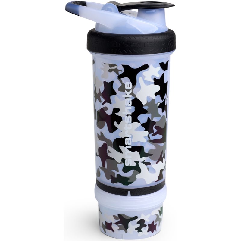 Smartshake Revive Sports Shaker + Container Colour Camo White 750 Ml