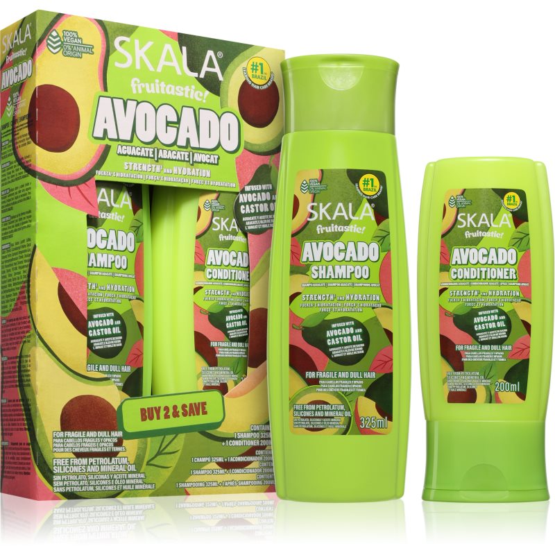 Skala Avocado sada pro hydrataci a lesk