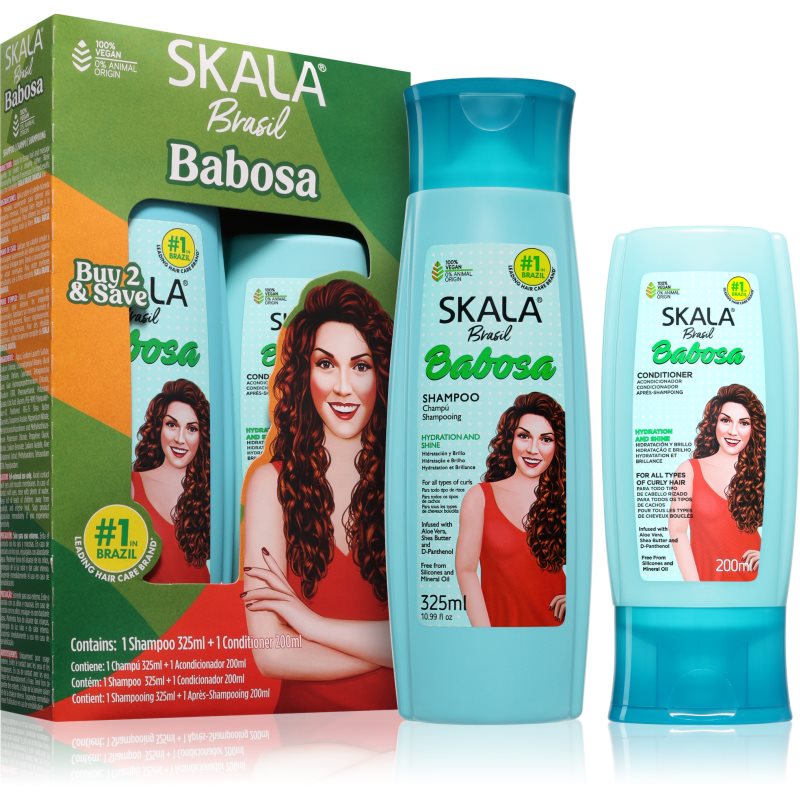 Skala Babosa set pro výživu a hydrataci pro suché vlasy