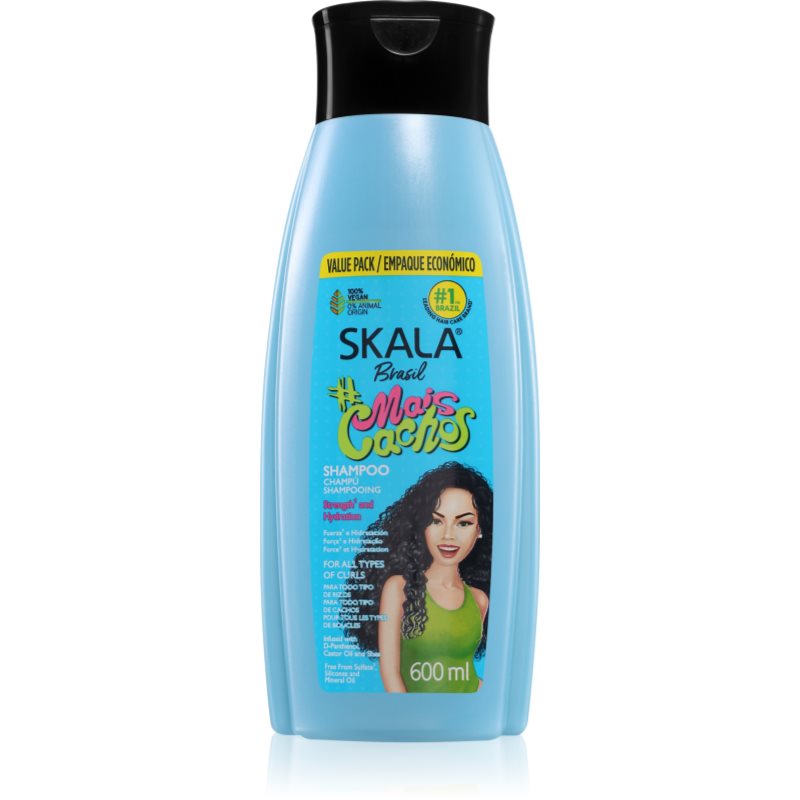Skala Mais Cachos šampon pro kudrnaté a vlnité vlasy 600 ml