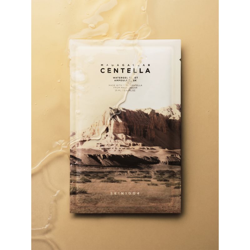 SKIN1004 Madagascar Centella Watergel Sheet Ampoule Mask intenzivní hydrogelová maska s hydratačním účinkem 25 ml (obrázek 4)