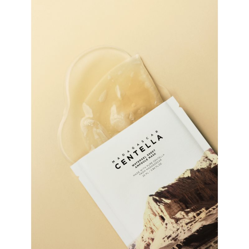 SKIN1004 Madagascar Centella Watergel Sheet Ampoule Mask intenzivní hydrogelová maska s hydratačním účinkem 25 ml (obrázek 5)