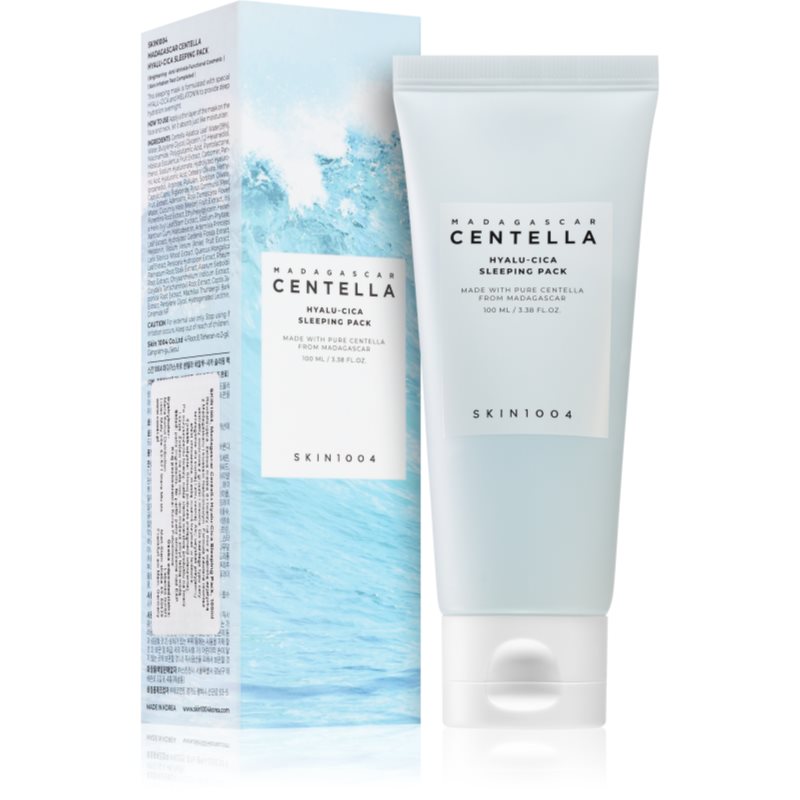 SKIN1004 Madagascar Centella Hyalu-Cica Sleeping Pack Feuchtigkeitsspendende und Hautperfektionierende Schlaf-Maske für ...
