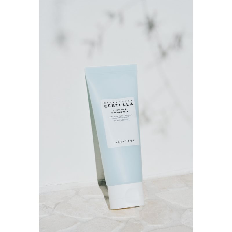 SKIN1004 Madagascar Centella Hyalu-Cica Sleeping Pack zdokonalující a hydratační maska na noc pro vypnutí pleti 100 ml (obrázek 4)