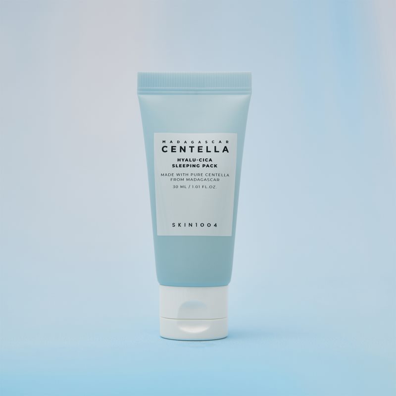 SKIN1004 Madagascar Centella Hyalu-Cica Sleeping Pack zdokonalující a hydratační maska na noc pro vypnutí pleti 30 ml (obrázek 5)