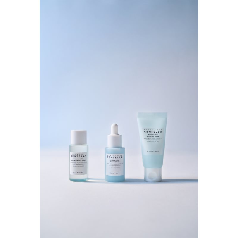 SKIN1004 Madagascar Centella Hyalu-Cica Brightening Toner jemné exfoliační tonikum pro rozjasnění a hydrataci 30 ml (obrázek 5)