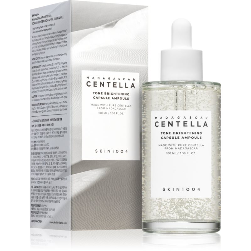 SKIN1004 Madagascar Centella Tone Brightening Capsule Ampoule hydratisierendes Serum für klare und glatte Haut 100 ml