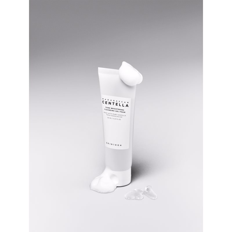 SKIN1004 Madagascar Centella Tone Brightening Cleansing Gel Foam pěnivý čisticí gel pro rozjasnění a hydrataci 125 ml (obrázek 7)