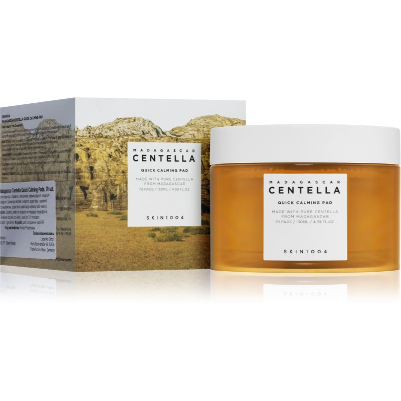 SKIN1004 Madagascar Centella Quick Calming Pad Intensiv revitalisierende Polster zur Beruhigung und Stärkung empfindlich...