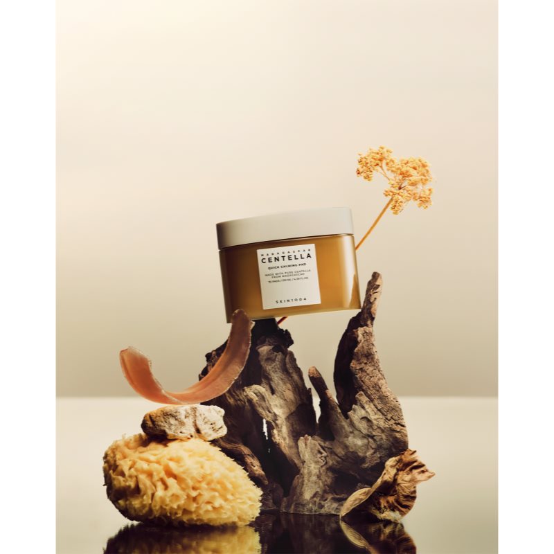 SKIN1004 Madagascar Centella Quick Calming Pad intenzivně revitalizační polštářky pro zklidnění a posílení citlivé pleti 70 ks (obrázek 4)