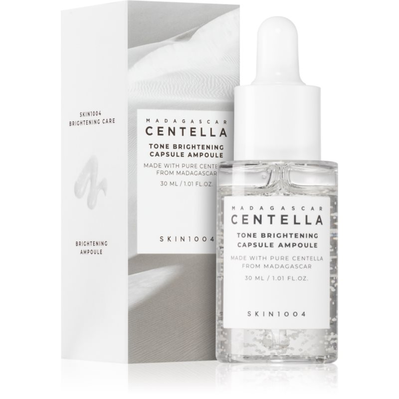 SKIN1004 Madagascar Centella Tone Brightening Capsule Ampoule hydratisierendes Serum für klare und glatte Haut 30 ml