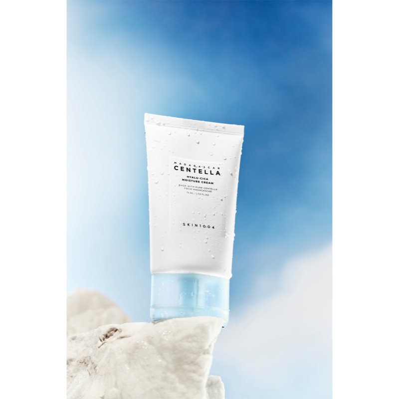 SKIN1004 Madagascar Centella Hyalu-Cica Moisture Cream hloubkově hydratační krém pro zklidnění pleti 75 ml (obrázek 4)