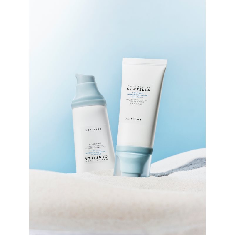 SKIN1004 Madagascar Centella Hyalu-Cica Water-Fit Sun Serum ochranné sérum s hydratačním účinkem SPF 50+ 50 ml (obrázek 5)