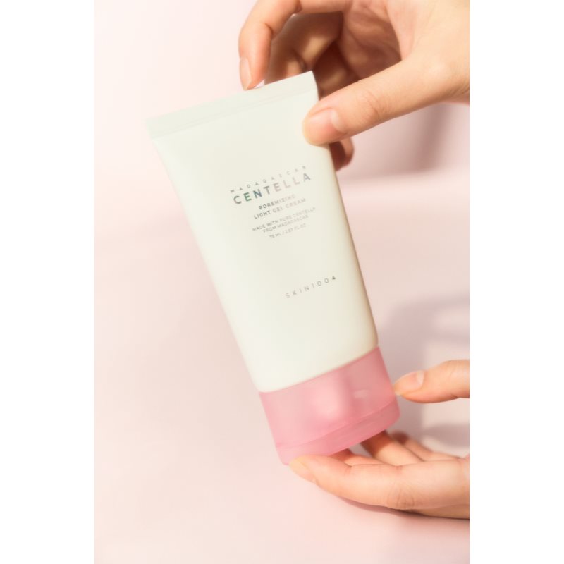 SKIN1004 Madagascar Centella Poremizing Light Gel Cream ľahký gélový krém pre vyhladenie pleti a minimalizáciu pórov 75 ml (obrázok 9)