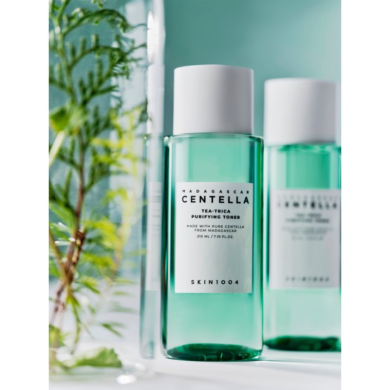 SKIN1004 Madagascar Centella Tea-Trica Purifying Toner hloubkově čisticí tonikum pro vyhlazení pleti a minimalizaci pórů 210 ml (obrázek 7)
