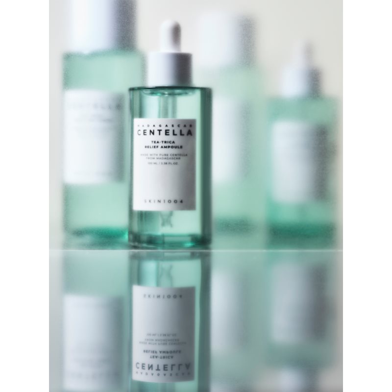SKIN1004 Madagascar Centella Tea-Trica Relief Ampoule zklidňující pleťové sérum pro problematickou pleť, akné 100 ml (obrázek 6)