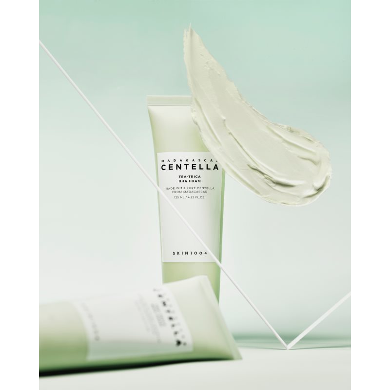 SKIN1004 Madagascar Centella Tea-Trica BHA Foam hĺbkovo čistiaca pena pre problematickú pleť, akné 125 ml (obrázok 6)