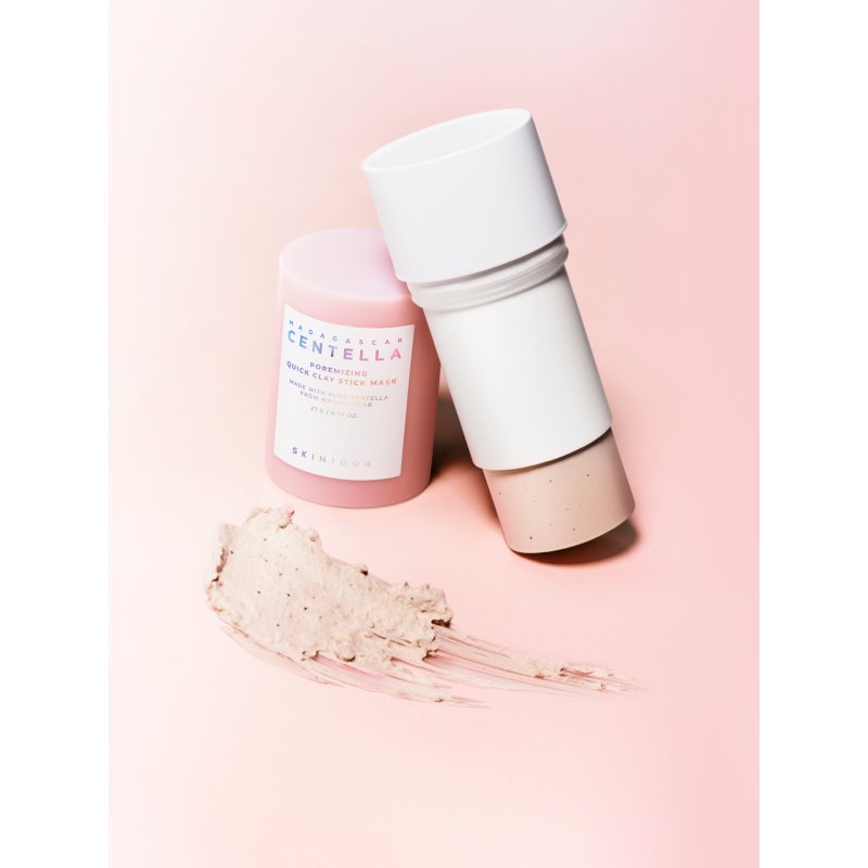 SKIN1004 Madagascar Centella Poremizing Quick Clay Stick Mask čistiaca ílová pleťová maska v tyčinke 27 g (obrázok 5)