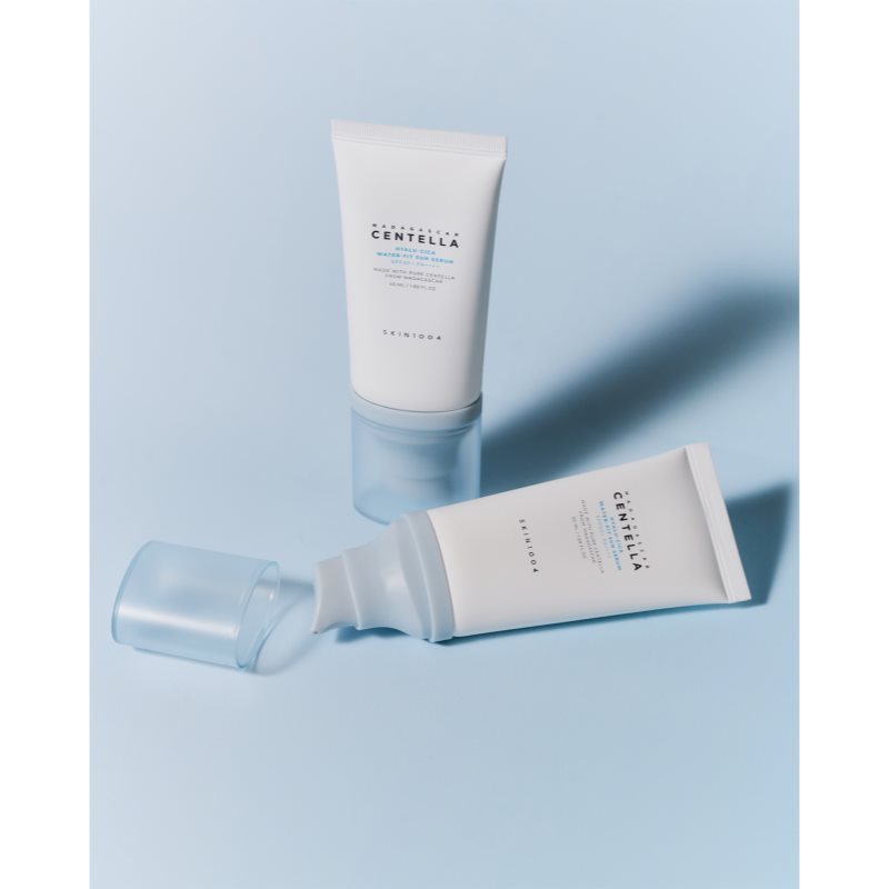 SKIN1004 Madagascar Centella Hyalu-Cica Water-Fit Sun Serum Twin Pack ochranné sérum s hydratačním účinkem DUO BALENÍ (obrázek 4)