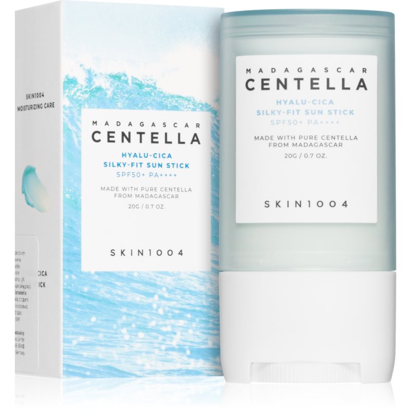 SKIN1004 Madagascar Centella Hyalu-Cica Silky-Fit Sun Stick Schützende und nährende Sticks SPF 50+ 20 g