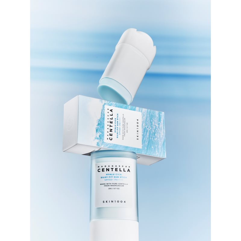 SKIN1004 Madagascar Centella Hyalu-Cica Silky-Fit Sun Stick ochranná hydratační tyčinka SPF 50+ 20 g (obrázek 6)