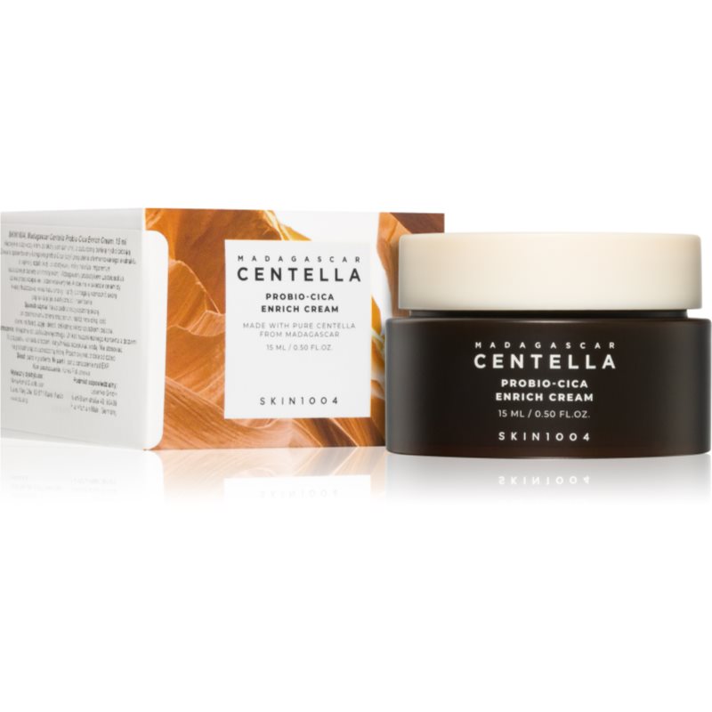 SKIN1004 Madagascar Centella Probio-Cica Enrich Cream Intensive Feuchtigkeitscreme zur Beruhigung der Haut 15 ml