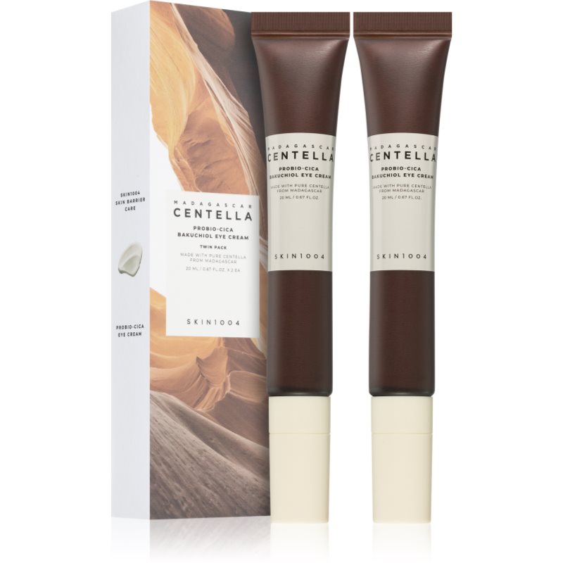 SKIN1004 Madagascar Centella Probio-Cica Bakuchiol Eye Cream protivráskový očný krém výhodné balenie